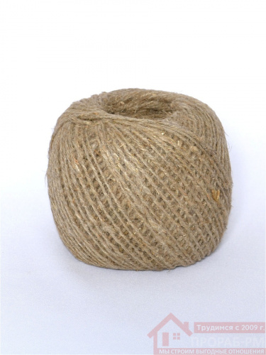 Шпагат льнопеньковый, 1250 текс, 135м, 51-3-135 купить в саранске
