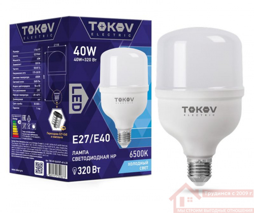 Лампа светодиодная TKE-HP-E40/E27-100-6.5K купить в саранске