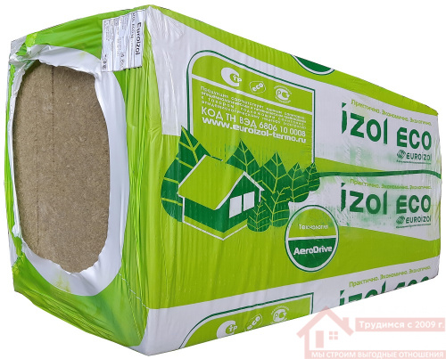 Утеплитель Izol ECO 60 1000**600*50 4,8м2 Утеплитель Izol ECO 60 1000**600*50 4,8м2 купить в саранске